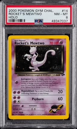 #14 ROCKET'S MEWTWO