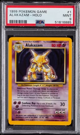 #1 ALAKAZAM-HOLO