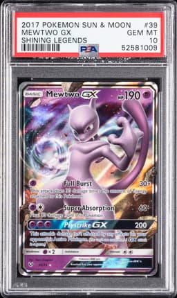 #39 MEWTWO GX