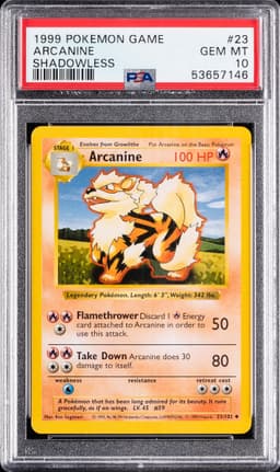 #23 ARCANINE