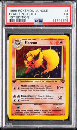 #3 FLAREON-HOLO