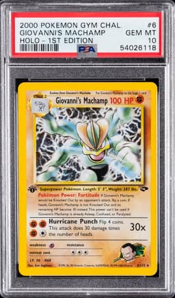 #6 GIOVANNI'S MACHAMP