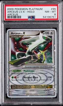 #95 ARCEUS LV.X-HOLO