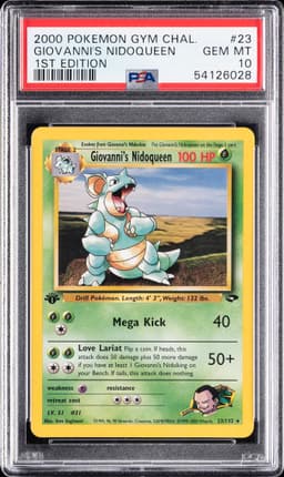 #23 GIOVANNI'S NIDOQUEEN