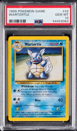 #42 WARTORTLE