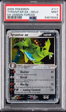 #111 TYRANITAR EX-HOLO