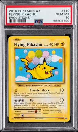#110 FLYING PIKACHU