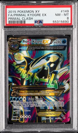 #149 FULL ART/PRIMAL KYOGRE EX