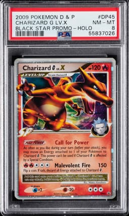#DP45 CHARIZARD G LV.X