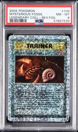 #109 MYSTERIOUS FOSSIL-REVERSE FOIL