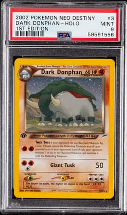 #3 DARK DONPHAN-HOLO