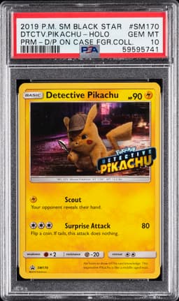 #SM170 DETECTIVE PIKACHU-HOLO