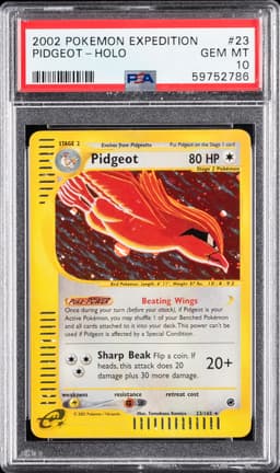 #23 PIDGEOT-HOLO