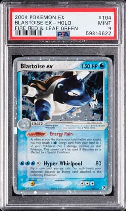 #104 BLASTOISE EX-HOLO