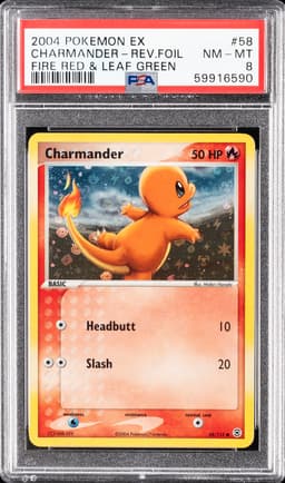 #58 CHARMANDER-REVERSE FOIL