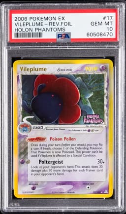 #17 VILEPLUME-REVERSE FOIL