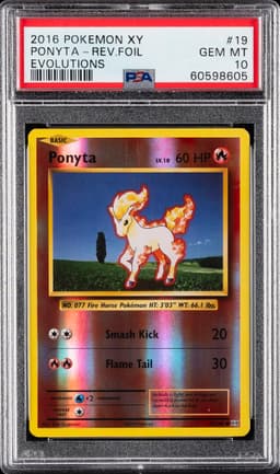 #19 PONYTA-REVERSE FOIL