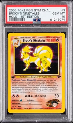 #3 BROCK'S NINETALES