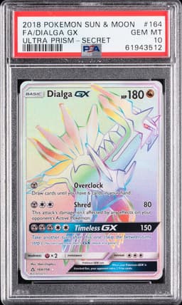#164 FULL ART/DIALGA GX