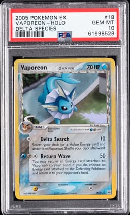 #18 VAPOREON-HOLO