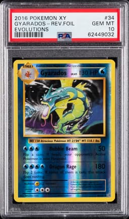 #34 GYARADOS-REVERSE FOIL