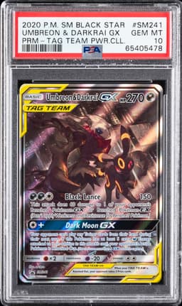 #SM241 UMBREON & DARKRAI GX