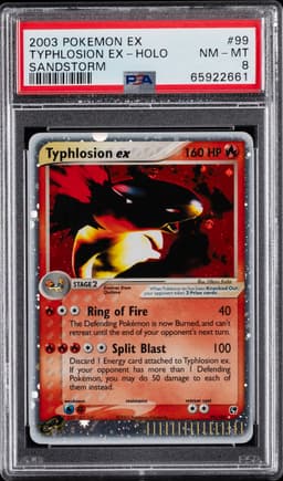 #99 TYPHLOSION EX-HOLO