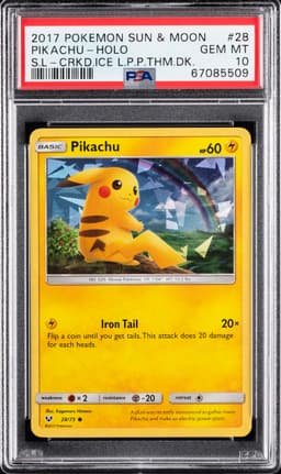#28 PIKACHU-HOLO