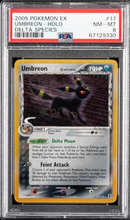 #17 UMBREON-HOLO