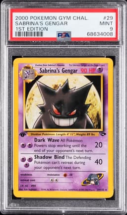 #29 SABRINA'S GENGAR
