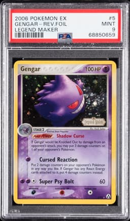 #5 GENGAR-REVERSE FOIL