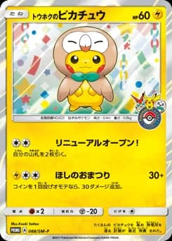 トウホクのピカチュウ