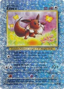 2002 Pokemon Legendary Collection 74/110 Eevee Reverse Holo