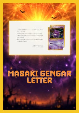Masaki Gengar Letter