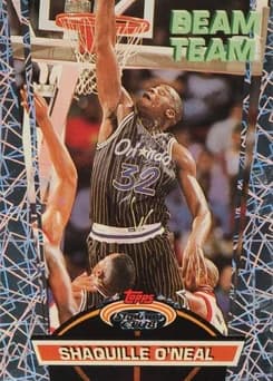 1992 Stadium Club Beam Team #21 Shaquille O'Neal