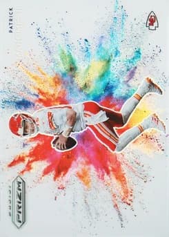 2021 Panini Prizm Color Blast #CB1 Patrick Mahomes II