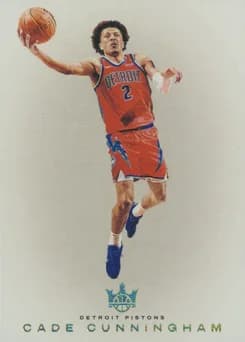 2021 Panini Court Kings Blank Slate #2 Cade Cunningham