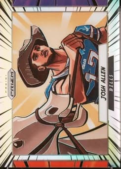 2023 Panini Prizm Manga #M5 Josh Allen