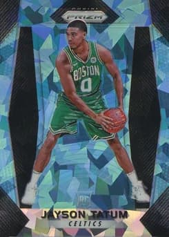 2017 Panini Prizm #16 Jayson Tatum Blue Ice