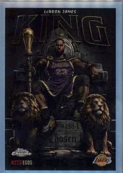 2025-26 Topps Chrome Update Alter Egos #AE1 LeBron James