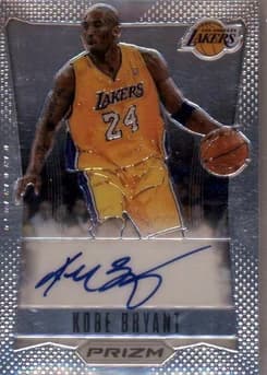 2012-13 Panini Prizm Autographs #1 Kobe Bryant