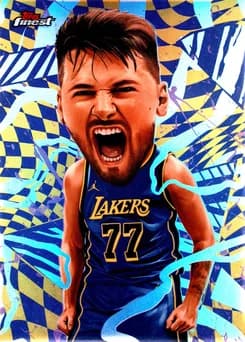 2025 Topps Finest Headliners #H-4 Luka Doncic