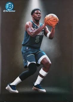 2025 Bowman Chrome Spotlights Nba #BNB-8 Anthony Edwards