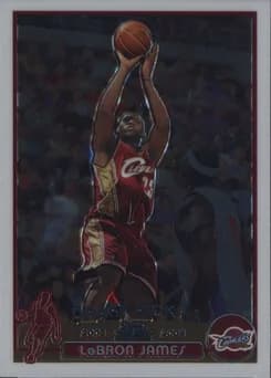 2003 Topps Chrome #111 LeBron James