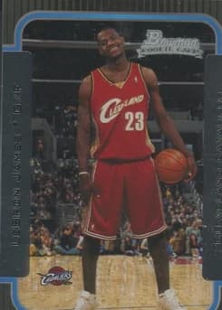 2003 Bowman Rookies & Stars #123 LeBron James