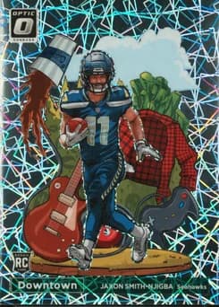 2023 Panini Donruss Optic Downtown! #D15 Jaxon Smith-Njigba