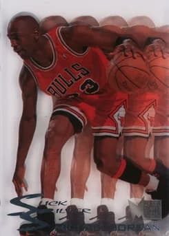 1995 Metal Slick Silver #3 Michael Jordan