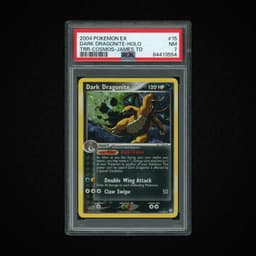 2004 EX Team Rocket Returns Cosmos Holo Dark Dragonite #15 PSA 7