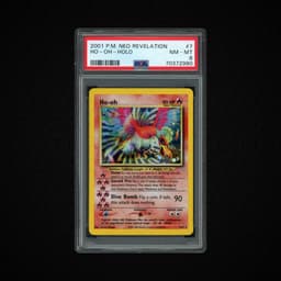 2001 Neo Revelation Ho-Oh #7 PSA 8