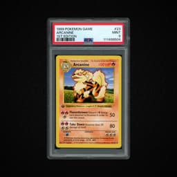 1999 Game 1st Edition Arcanine #23 PSA 9